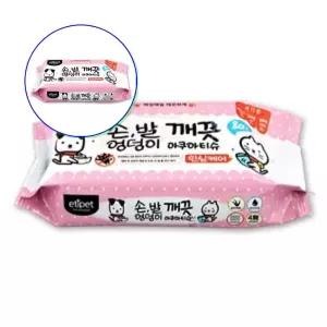 쌍문상회 강아지발티슈 반려견클리너 흙먼지제거 고양이 바디용 손발 20매