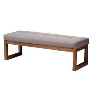 리빙 다이닝 벤치 거실 캔버스 의자 워 KB488 코튼 커버