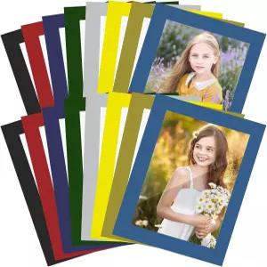 퀵 오픈 마그네틱 커버가 있는 냉장고용 CENNSIOQP 16 팩 액자 가정 사무실용 4x6 포토 보호 스타일 냉장고