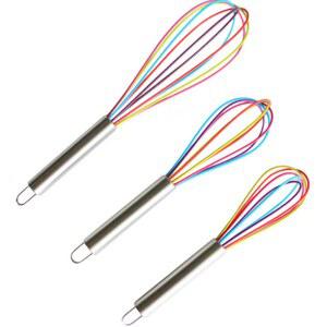 1PC 실리콘 계란 털 믹서 효율적인 핸드 비터 주방 도구 요 편리한 요리 거품기 홈 용품 새로운