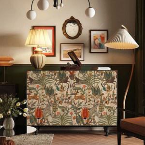 엔틱 필름지 가구 식탁 수납장 시트지 씽크대 접착식 인테리어 방수 화장대