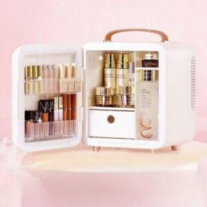 미니 냉장고 9L 마스크팩 저소음 40도 가열 손잡이디자인