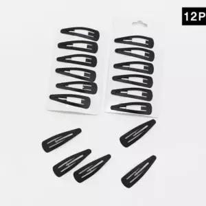 12개입 똑딱핀 굵은형 똑딱이핀 검정 idR7+6ZJd