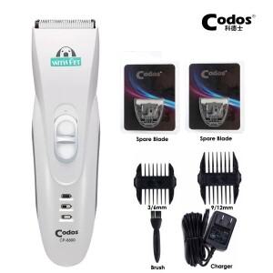 Codos CP6800 전문 고양이 개 헤어 트리머, 전기 예초기 반려동물 클리퍼, 충전식 그루밍 면도기