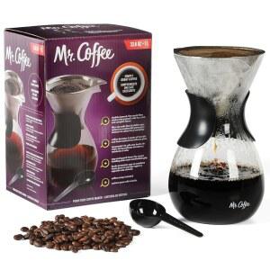 미스터 커피 베르두즈코 3피스 34온스 붕규산 유리컵을 메이커 위에 붓다 / 핸드 가드