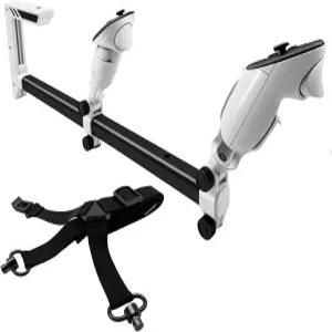 퀘스트 2/ 3/ 3S/ 프로용 VR 건스톡 향상된 이동성 및 편안한 액세서리