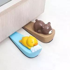 방 문 쾅 닫음 충격 방지 쿠션 도어 콕 스토퍼 곰 문고정 장치 문소음 문소리 방문