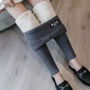 하이웨스트 기모 밴딩팬츠 슬림핏 따듯한 보일러 바지 lQz6+6Bfd