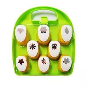 모양펀치중형세트 - 8종 꽃(R-25 8) 미니펀칭기 별펀치 원펀치 꾸미기 다꾸 꾸미 펀칭