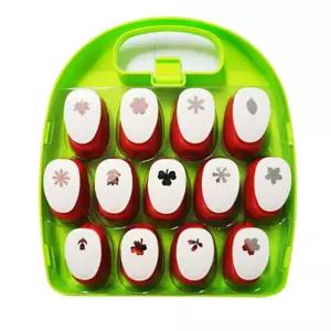 모양펀치중형세트 - 13종 꽃(R-18 13) 미니펀칭기 별펀치 원펀치 꾸미기 다꾸 꾸미 펀칭