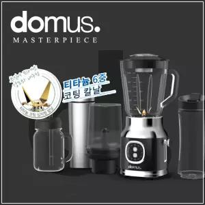 티타늄 6중 코팅날 블랜더1L 5종세트 전기믹서 렌더 랜드 렌드 서기 다지기 쵸퍼 파워 과일쥬서