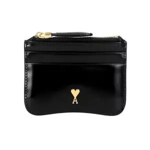지갑 USL707 AL0139 001  드 꾀흐 하트 로고 지퍼 카드지갑