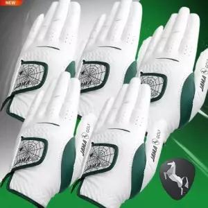 자마장갑 26년 NEW DU1123 골프장갑(화이트그린)5장1SET