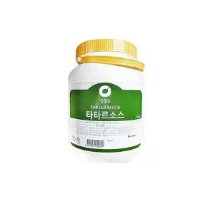 청정원 타타르 소스 3.2Kg 타르타르 X 4개 생선 까스 샐러드양념 드레싱 조미료 양념장 요리 간편요리