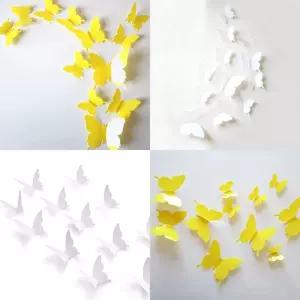 입체 나비스티커 벽장식 인테리어 포인트스티커 인테리어소품 벽장식 나비