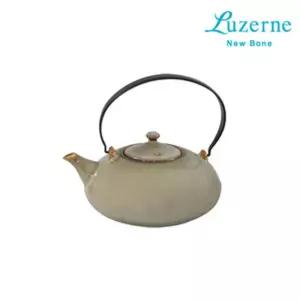 (싱가포르 루전) 러스틱 아이보리 차이니즈 티팟폿 포트 커피주자 주자 심플 심플폿 집들이선물 혼수준비