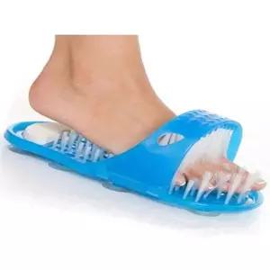 풋케어슬리퍼 730JZP30 각질제거 욕실화 발브러쉬