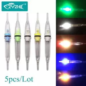 집어등 볼락 갈치 ZYZ 바다 낚시 미끼 조명 LED 밀폐 방수 보트 스트링 후크 5개