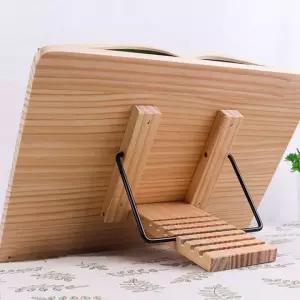 39x28cm 대형 우드 독서대 1단 북스탠드 북홀더