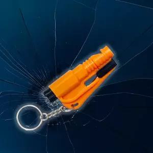 휴대용 비상용 유리 망치 자동차 창문 (랜덤) 1+1 차량탈출 용망치 차량용 안전벨트절단 커터 깨기