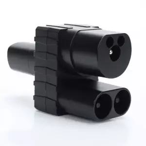 호환  CCS2-테슬라 DC 어댑터 테슬라 슈퍼차저 NACS-CCS 커넥터 와류 플 500A 1000V 컨버터