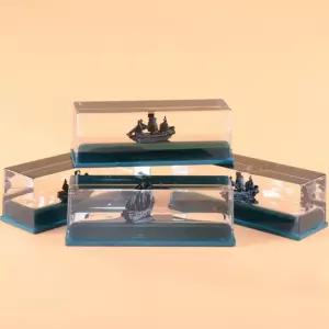 해적선 워터볼볼 워터볼 장식용볼 인테리어볼 테이블 공간 장식품 인테리어품 테이블품 공간품