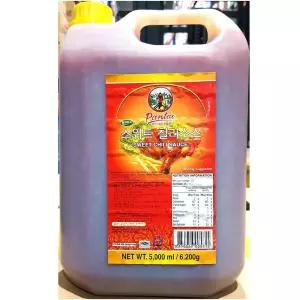 스위트 칠리소스 (웰 5L) 액상 칠리양념 칠리 요리 음식 조리 가공