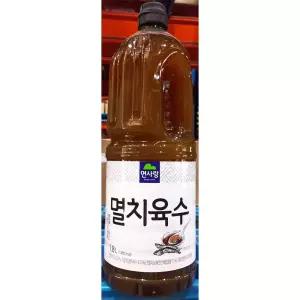 멸치육수( 1.8L)X6다시 국물 액상소스 업소용 식당용 가정용 고급 전문가용 맛조미