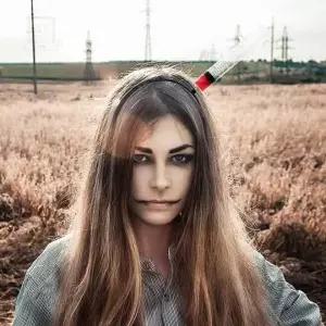 스토어-소유 할로윈 주사기 코스프레 머리띠 파티분장머리띠