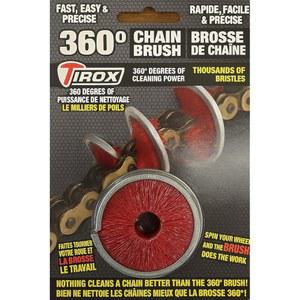 티록스 360 모터사이클 체인 청소 브러시 도구 비밀봉 오링 엑스링 체인에서 안전하게 사용 가능 모터사이클 ATV 더트