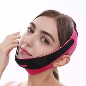 브이라인 리프팅 밴드 턱살 이중턱 보정 마사지