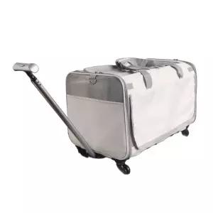 강아지 두마리 가방 산책 고양이 이동장 더블