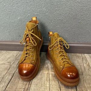 부츠 할리 라이딩 오토바이신발 오토바이 클래식 워커 가죽