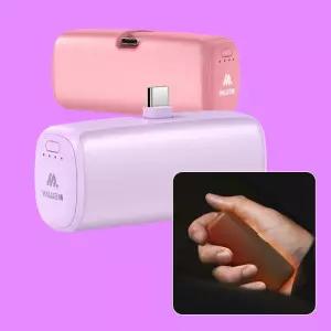 전자 핫팩 손날로 손난로 충전용 충전식 휴대용 C타입 보조배터리 5000mah LGi7+5DuT