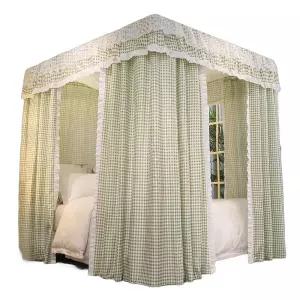 침대텐트 암막 방한탠트 1인용 사각 난방텐트