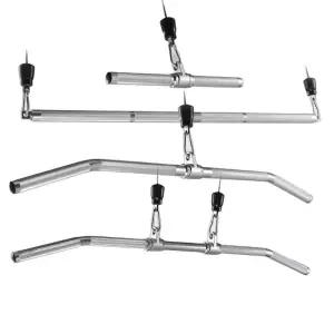 렛풀다운 로프 시티드로 숏 와이드 바 케이블그립