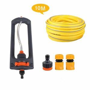 자동 잔디 스윙 스프링클러 4가지 모드 관개 물주기 시스템 농업용 19노즐 정원 스프레이어