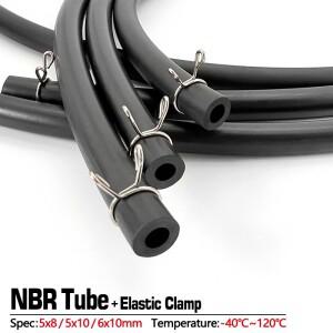 가스 오일  호스 5m8mm 50cm1M3M 바이크 오토바이 더트 바이크 ATV 액세서리 용 내구성 범용 가솔린 파이프