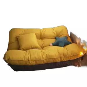 좌식 리클라이너 편안 좌식소파 라운지 바닥 낮은 등받이 2인용