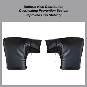 바이크 오토바이용 열선 핸들바 장갑, 방풍 사이클링 워머 스쿠터  ATV용 그립