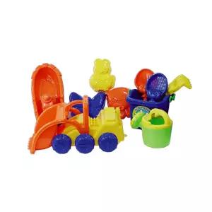 불도저 모래놀이 유아 어린이 장난감 모래삽 물놀이 완구 해변용 몰이나감 세트 물용품 용품