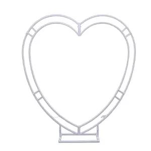 웨딩 2m 아치 무대 하트 촬영 배경 소품 포토존 모양