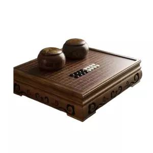 대추나무 오목판 기원 보드게임 바둑판세트 흑백 바둑통 정통