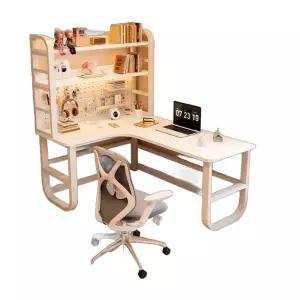 ㄱ자형 학생 4컬러 공부방 코너 책상 데스크