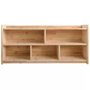 디엔데코 세티B 삼나무 속 깊은 낮은 2단 책장