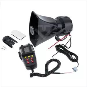 vt-r7tm 마이크혼스피커 미니 싸이렌 7가지소리 자동차경보음 경보기 전자