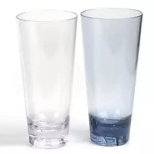 플라스틱컵 쥬스 맥주 음료 카페 물컵 2색 17.5cm 투명 머그컵 식당