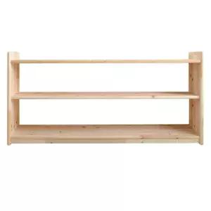 디엔데코 루메A 삼나무 속 깊은 낮은 2단 책장