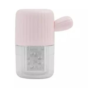 반자동 회전 렌즈세척기 (핑크) DK51수동 용품 휴대용 클리너 세척통 소프트 셀프