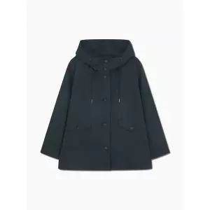 갤러리아 코튼 오버핏 후드 사파리점퍼